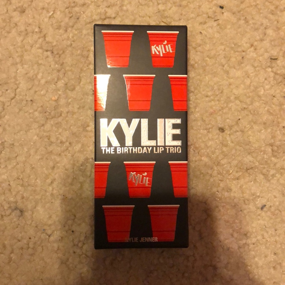 Kylie cosmetics B-day lip trio